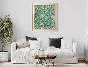 Green Kiswah of Prophet Muhammad’s Chamber 80x60 cm – Premium Islamic Wall Decor