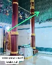 Green Kiswah Cloth of Inside Kaabah 50x30 cm – Premium Islamic Decor Piece