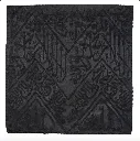 Certified Kaaba Kiswah 1m x 1m – Premium Islamic Wall Decor